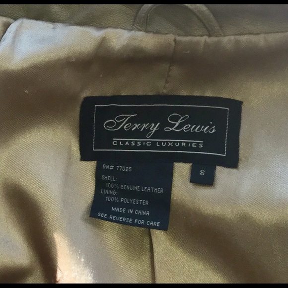 Vintage GOLD LEATHER trench - Picture 3 of 5